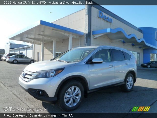 2012 Honda CR-V EX-L 4WD in Alabaster Silver Metallic