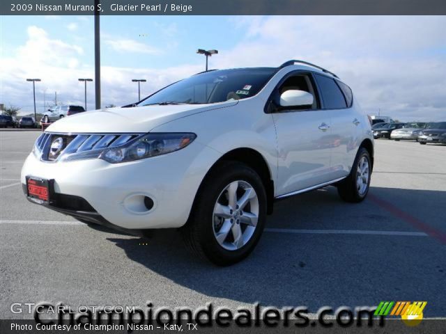 2009 Nissan Murano S in Glacier Pearl