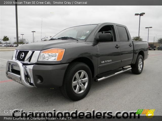 2009 Nissan Titan SE Crew Cab in Smoke Gray