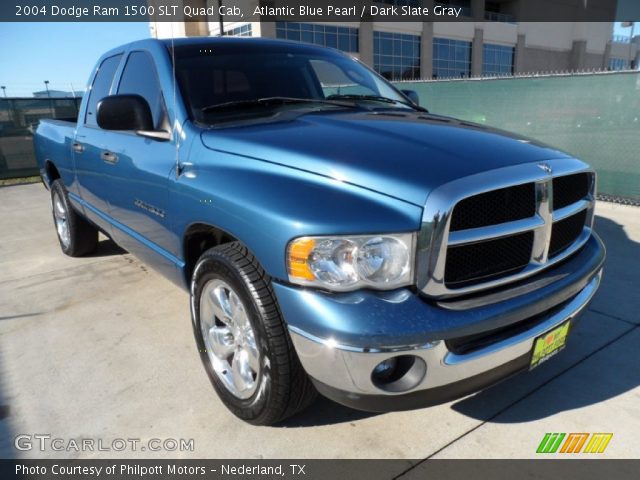 2004 Dodge Ram 1500 SLT Quad Cab in Atlantic Blue Pearl