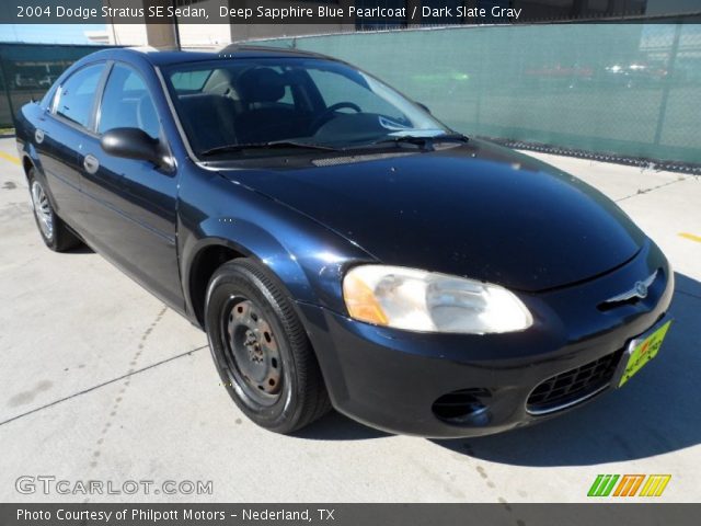 2004 Dodge Stratus SE Sedan in Deep Sapphire Blue Pearlcoat