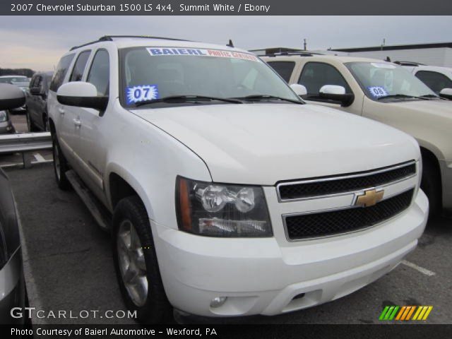 2007 Chevrolet Suburban 1500 LS 4x4 in Summit White
