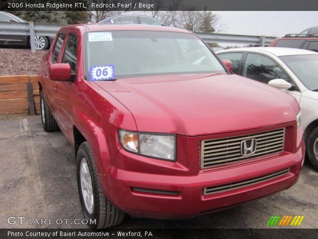 2006 Honda Ridgeline RTL in Redrock Pearl