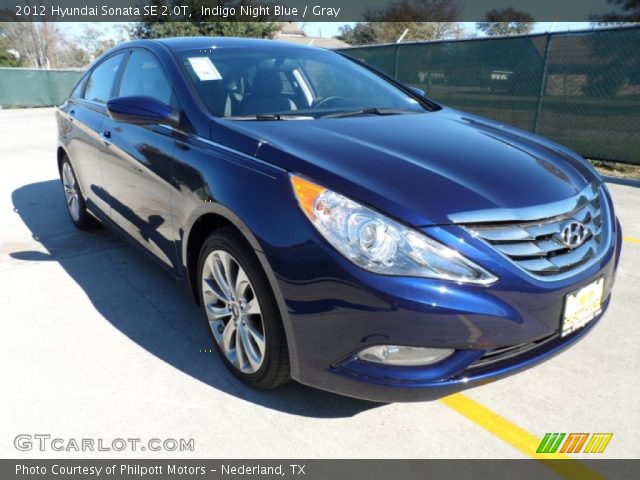 2012 Hyundai Sonata SE 2.0T in Indigo Night Blue