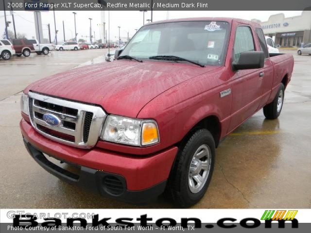 2008 Ford Ranger XLT SuperCab in Redfire Metallic