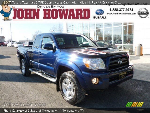2007 Toyota Tacoma V6 TRD Sport Access Cab 4x4 in Indigo Ink Pearl