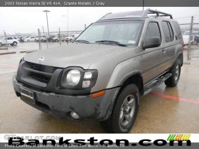 2003 Nissan Xterra SE V6 4x4 in Granite Metallic