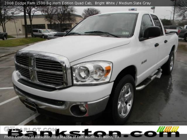 2008 Dodge Ram 1500 Big Horn Edition Quad Cab in Bright White
