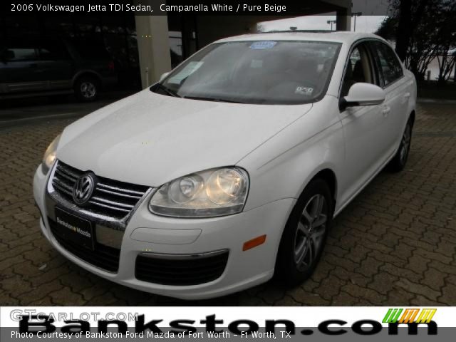 2006 Volkswagen Jetta TDI Sedan in Campanella White