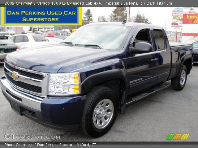 2009 Chevrolet Silverado 1500 LS Extended Cab 4x4 in Imperial Blue Metallic