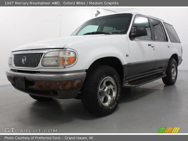 1997 Mercury Mountaineer AWD in Oxford White