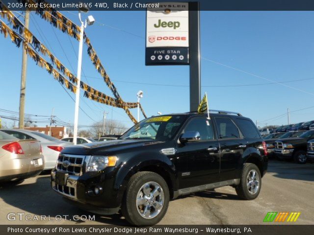 2009 Ford Escape Limited V6 4WD in Black