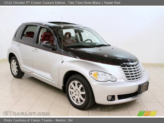 2010 Chrysler PT Cruiser Couture Edition in Two Tone Silver/Black