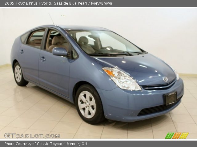 2005 Toyota Prius Hybrid in Seaside Blue Pearl