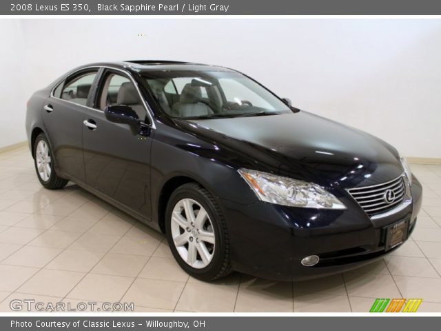 2008 Lexus ES 350 in Black Sapphire Pearl
