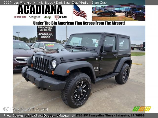 2007 Jeep Wrangler X 4x4 in Black