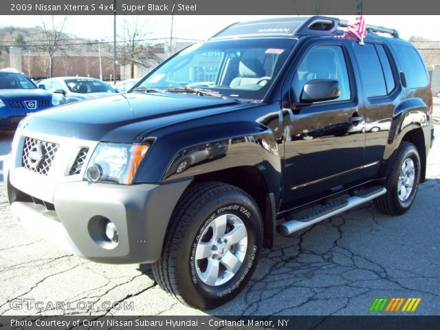 2009 Nissan Xterra S 4x4 in Super Black