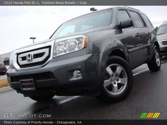 2010 Honda Pilot EX-L in Polished Metal Metallic