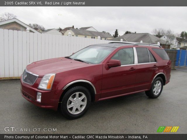 2005 Cadillac SRX V6 in Red Line