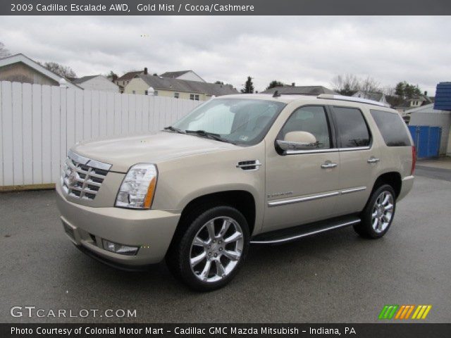 2009 Cadillac Escalade AWD in Gold Mist