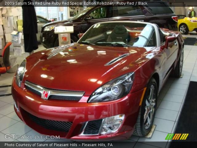 2009 Saturn Sky Red Line Ruby Red Special Edition Roadster in Ruby Red