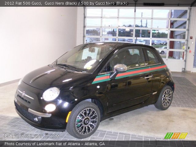 2012 Fiat 500 Gucci in Gucci Nero (Black)