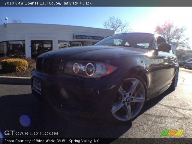 2010 BMW 1 Series 135i Coupe in Jet Black