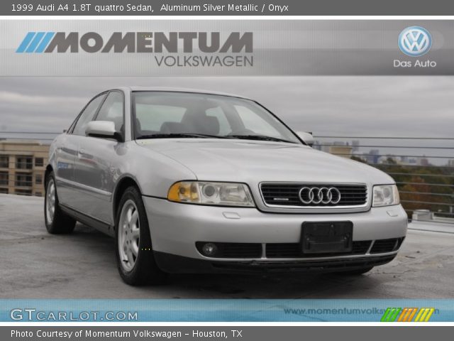 1999 Audi A4 1.8T quattro Sedan in Aluminum Silver Metallic