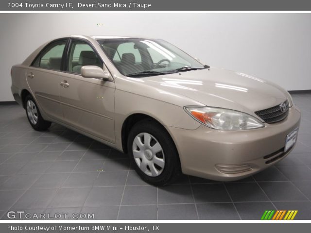 2004 Toyota Camry LE in Desert Sand Mica