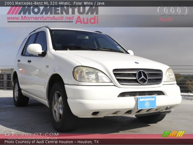 2001 Mercedes-Benz ML 320 4Matic in Polar White