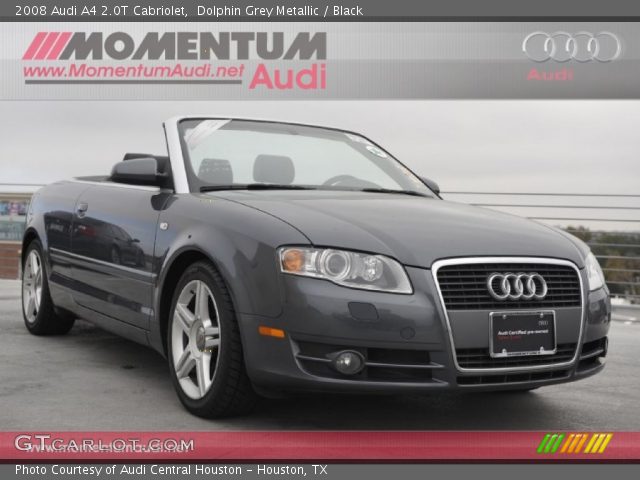 2008 Audi A4 2.0T Cabriolet in Dolphin Grey Metallic