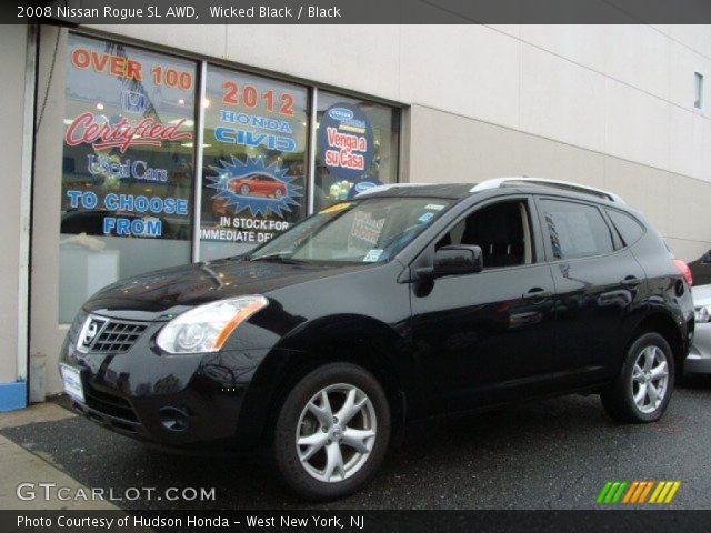 2008 Nissan Rogue SL AWD in Wicked Black