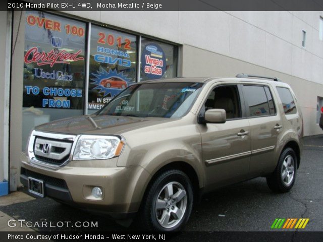 2010 Honda Pilot EX-L 4WD in Mocha Metallic