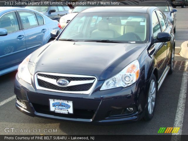2012 Subaru Legacy 3.6R Limited in Deep Indigo Pearl