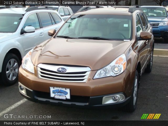 2012 Subaru Outback 2.5i Premium in Caramel Bronze Pearl