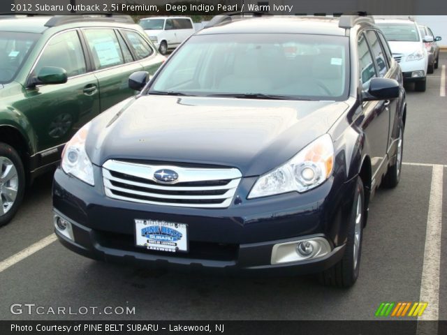 2012 Subaru Outback 2.5i Premium in Deep Indigo Pearl