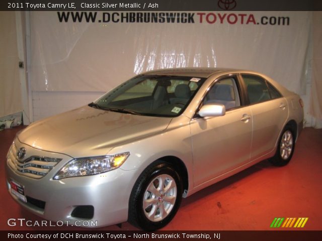 2011 Toyota Camry LE in Classic Silver Metallic