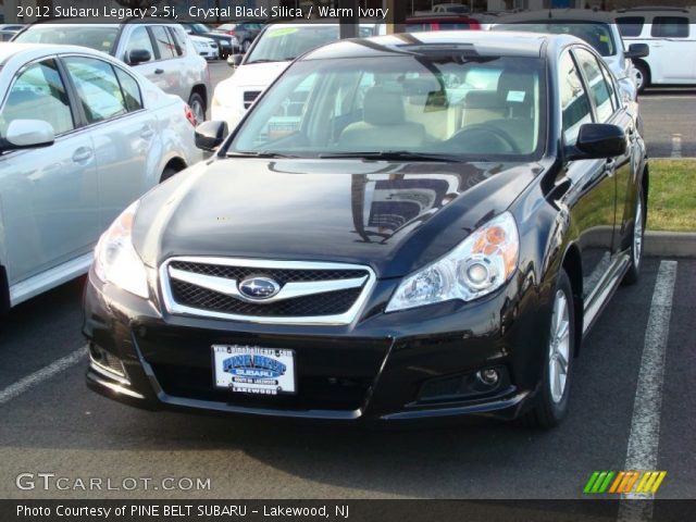 2012 Subaru Legacy 2.5i in Crystal Black Silica
