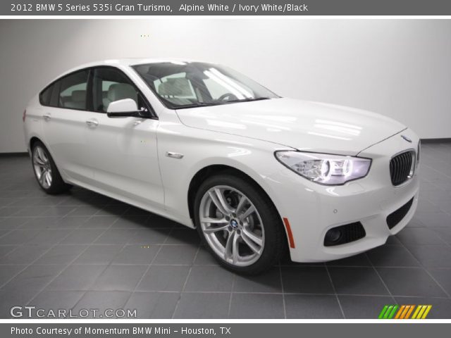 2012 BMW 5 Series 535i Gran Turismo in Alpine White