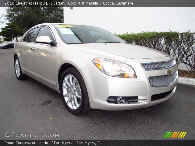 2010 Chevrolet Malibu LTZ Sedan in Gold Mist Metallic