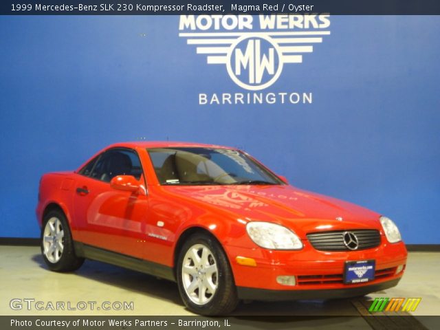 1999 Mercedes-Benz SLK 230 Kompressor Roadster in Magma Red