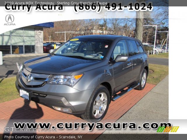 2009 Acura MDX Technology in Sterling Gray Metallic