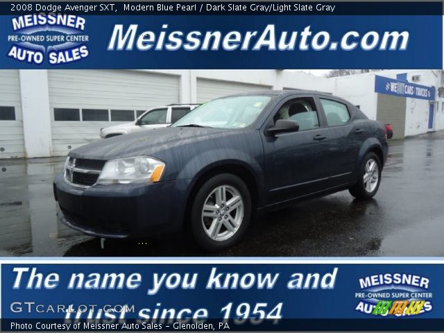 2008 Dodge Avenger SXT in Modern Blue Pearl