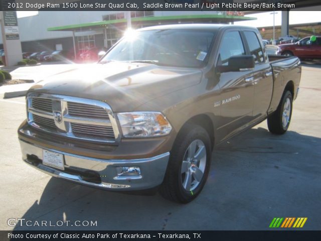 2012 Dodge Ram 1500 Lone Star Quad Cab in Saddle Brown Pearl
