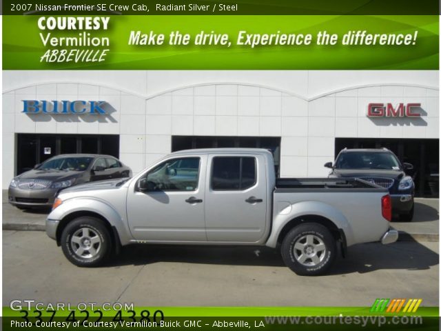 2007 Nissan Frontier SE Crew Cab in Radiant Silver