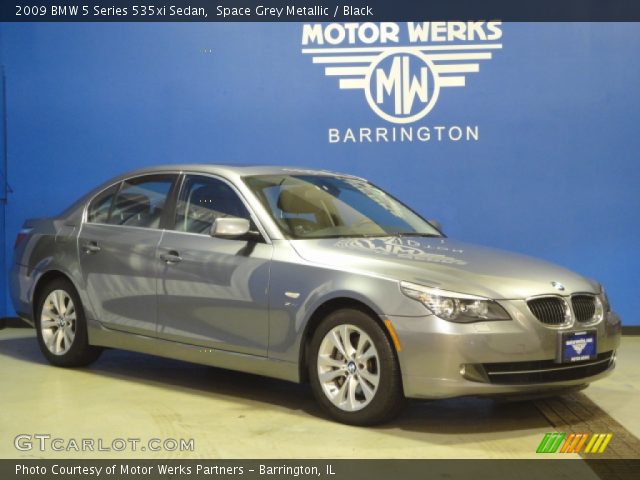 2009 BMW 5 Series 535xi Sedan in Space Grey Metallic