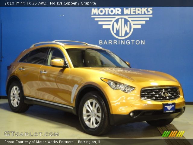 2010 Infiniti FX 35 AWD in Mojave Copper