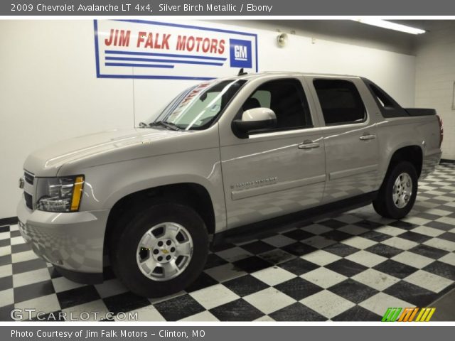 2009 Chevrolet Avalanche LT 4x4 in Silver Birch Metallic