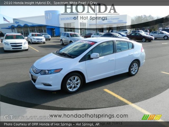 2010 Honda Insight Hybrid EX in Spectrum White Pearl