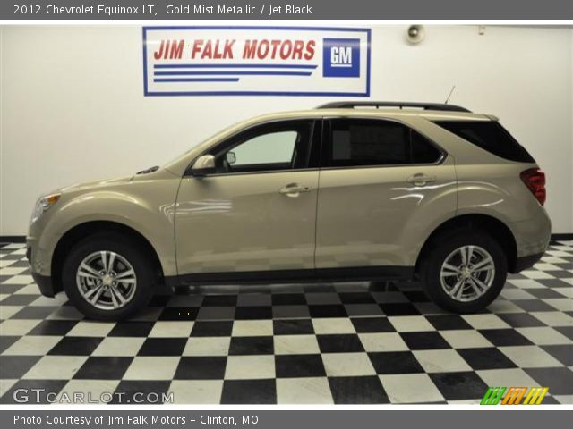 2012 Chevrolet Equinox LT in Gold Mist Metallic